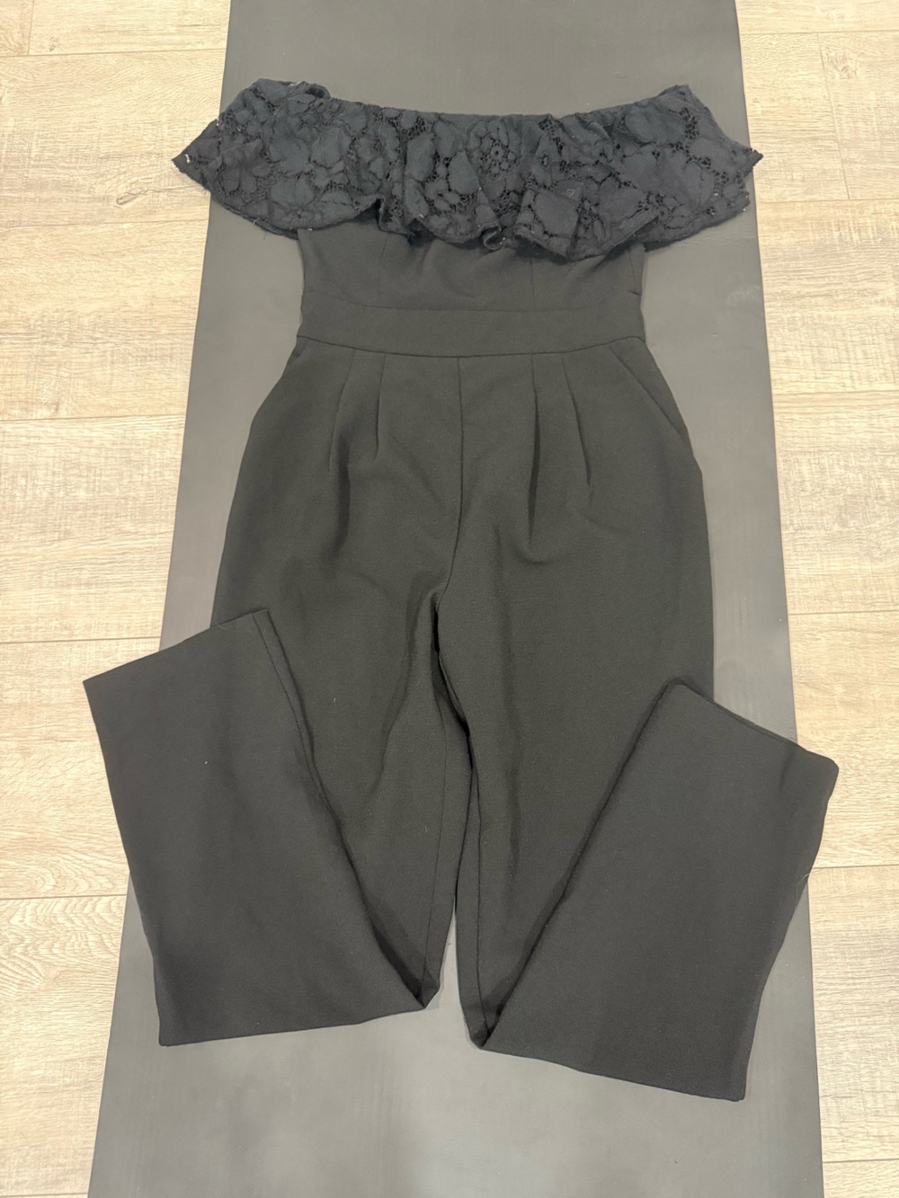 Black jumpsuit
